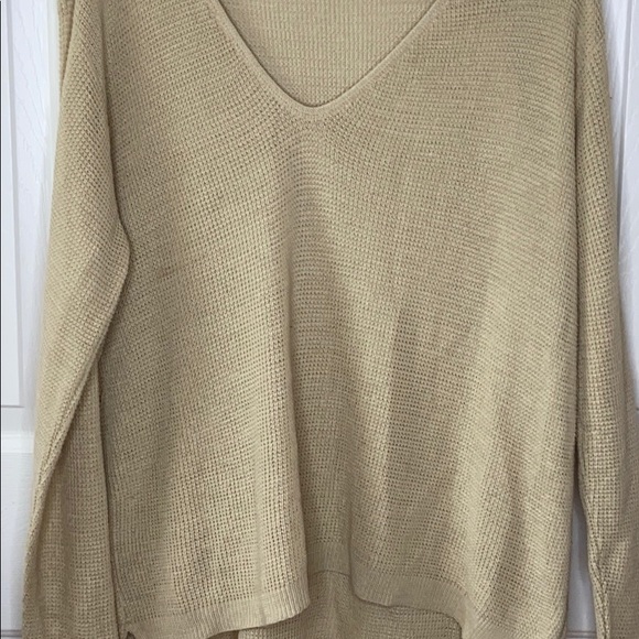 Cream Keyhole Sweater Top - Picture 5 of 5